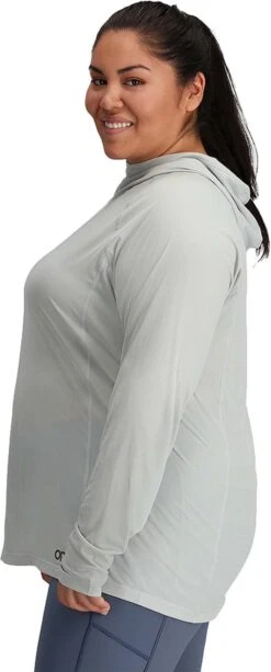 Outdoor Research Echo Hoodie-Plus - Women's|-|Chandail à Capuchon Echo Plus - Femme -Altitude Sports ORR 287968 7E 7ESide 20Pebble e5c4f101 00bf 4c00 bdba 3ad39c9448cb