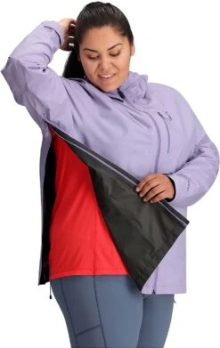 Outdoor Research Aspire II Jacket-Plus - Women's|-|Veste Aspire II-Plus - Femme -Altitude Sports ORR 287971 7E 7EDetail2 20Lavender