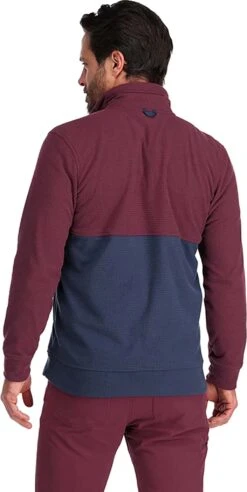 Outdoor Research Trail Mix Snap Pullover - Men's|-|Chandail à Boutons-pression Trail Mix - Homme -Altitude Sports ORR 288548 7E 7EBack 20Kalamata 20 20Naval 20Blue