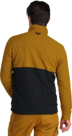 Outdoor Research Trail Mix Snap Pullover - Men's|-|Chandail à Boutons-pression Trail Mix - Homme -Altitude Sports ORR 288548 7E 7EBack 20Tapenade 20 20Black