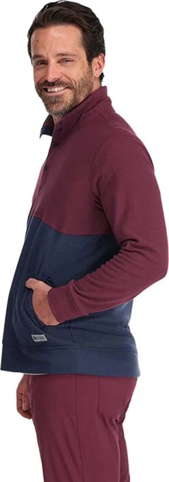 Outdoor Research Trail Mix Snap Pullover - Men's|-|Chandail à Boutons-pression Trail Mix - Homme -Altitude Sports ORR 288548 7E 7ESide 20Kalamata 20 20Naval 20Blue