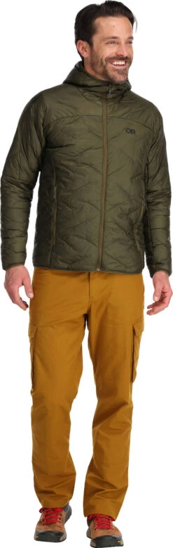 Outdoor Research Superstrand Lt Down Softshell - Men's|-|Coquille à Capuche En Duvet Superstrand Lt - Homme -Altitude Sports ORR 289620 7E 7EFront1 20Loden