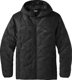 Outdoor Research Superstrand Lt Down Softshell - Men's|-|Coquille à Capuche En Duvet Superstrand Lt - Homme -Altitude Sports ORR 289620 7E 7EFront 20Black