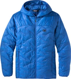 Outdoor Research Superstrand Lt Down Softshell - Men's|-|Coquille à Capuche En Duvet Superstrand Lt - Homme -Altitude Sports ORR 289620 7E 7EFront 20Classic 20Blue