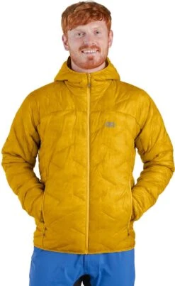 Outdoor Research Superstrand Lt Down Softshell - Men's|-|Coquille à Capuche En Duvet Superstrand Lt - Homme -Altitude Sports ORR 289620 7E 7EFront 20Larch