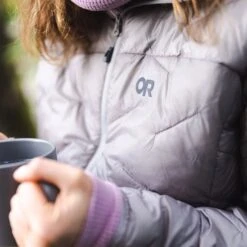 Outdoor Research SuperStrand LT Hoodie - Women's|-|Sweat à Capuche SuperStrand LT - Femme -Altitude Sports ORR 289622 7E 7EDetail1 20Light 20Pewter