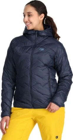 Outdoor Research SuperStrand LT Hoodie - Women's|-|Sweat à Capuche SuperStrand LT - Femme -Altitude Sports ORR 289622 7E 7EFront 20Naval 20Blue 7a469781 3726 4dd1 b610 87bfc1cdd5b6