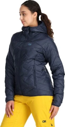 Outdoor Research SuperStrand LT Hoodie - Women's|-|Sweat à Capuche SuperStrand LT - Femme -Altitude Sports ORR 289622 7E 7ESide 20Naval 20Blue 4acc4cac 3c57 4e71 acb0 3dad757a0025