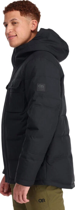 Outdoor Research Del Campo Down Parka - Men's|-|Parka En Duvet Del Campo - Homme -Altitude Sports ORR 300065 7E 7ESide 20Black