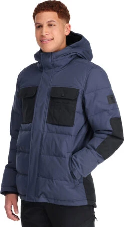 Outdoor Research Del Campo Down Parka - Men's|-|Parka En Duvet Del Campo - Homme -Altitude Sports ORR 300065 7E 7ESide 20Naval 20Blue 20 20Black