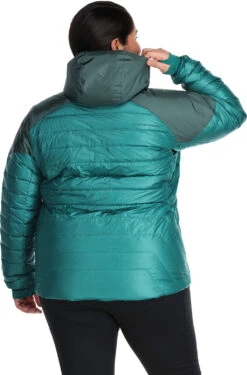 Outdoor Research Helium Down Plus Size Hoodies - Women's|-|Manteau Taille Plus Helium Down - Femme -Altitude Sports ORR 300076 7E 7EBack 20Deep 20Lake 20 20Treeline