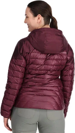 Outdoor Research Helium Down Plus Size Hoodies - Women's|-|Manteau Taille Plus Helium Down - Femme -Altitude Sports ORR 300076 7E 7EBack 20Kalamata