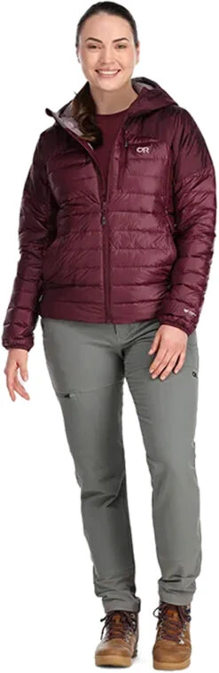 Outdoor Research Helium Down Plus Size Hoodies - Women's|-|Manteau Taille Plus Helium Down - Femme -Altitude Sports ORR 300076 7E 7EFront2 20Kalamata