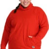 Outdoor Research Trail Mix Cowl Plus Size Pullover - Women's|-|Chandail Trail Mix Cowl Taille Plus - Femme -Altitude Sports ORR 300131 7ECranberry