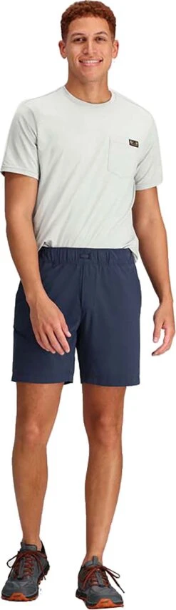 Outdoor Research Astro 7" Inseam Short - Men's|-|Short Entrejambe Astro 7" - Homme -Altitude Sports ORR 300250 7E 7EFront1 20Naval 20Blue