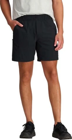 Outdoor Research Astro 7" Inseam Short - Men's|-|Short Entrejambe Astro 7" - Homme -Altitude Sports ORR 300250 7E 7EFront 20Black