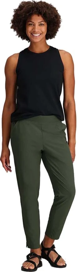 Outdoor Research Ferrosi Transit Pant - Women's|-|Pantalon Ferrosi Transit - Femme -Altitude Sports ORR 300271 7E 7EFront1 20Verde