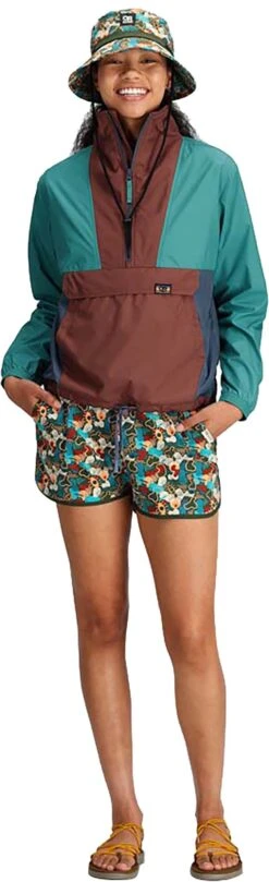 Outdoor Research Swiftbreaker Jacket - Women's|-|Manteau Swiftbreaker - Femme -Altitude Sports ORR 300333 7E 7EFront1 20Tropical 20 20Brick 20 20Dawn