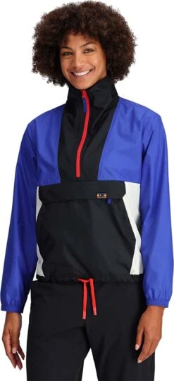 Outdoor Research Swiftbreaker Jacket - Women's|-|Manteau Swiftbreaker - Femme -Altitude Sports ORR 300333 7E 7EFront 20Ultramarine 20 20Black 20 20Snow