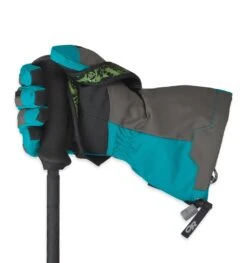 Outdoor Research Arete Glove - Womens -Altitude Sports W AreteGloves CharcoalAlpineLake 74933 093 01