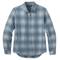 Outdoor Research Astroman Womens Long Sleeve Sun Shirt -Altitude Sports astroman womens astroman ls sun shirt nimbus plaid 1