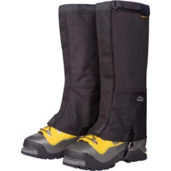 Outdoor Research Expedition Crocodile Gaiters GTX -Altitude Sports trekandtravel outdoorresearch expedition crocs blk 400px S11